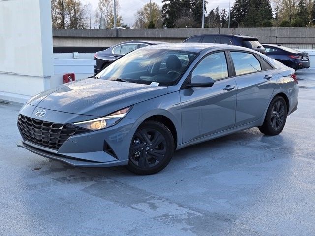 2022 Hyundai Elantra Hybrid Blue