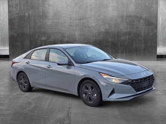 2022 Hyundai Elantra Hybrid Blue