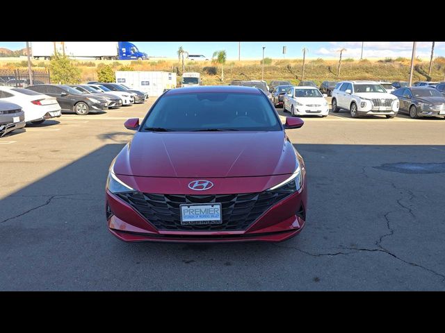 2022 Hyundai Elantra Hybrid Blue