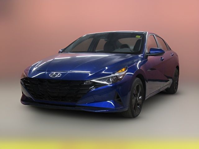 2022 Hyundai Elantra Hybrid Blue