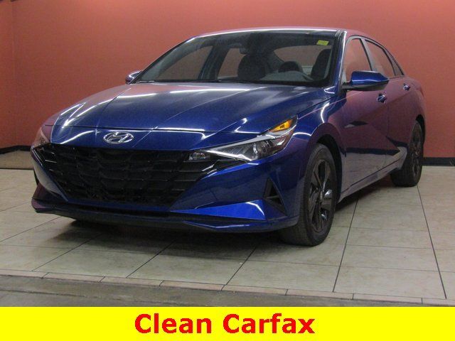 2022 Hyundai Elantra Hybrid Blue