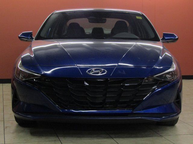 2022 Hyundai Elantra Hybrid Blue