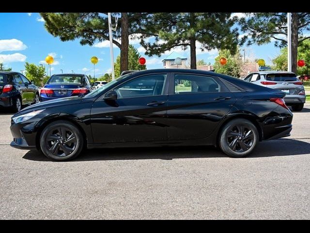 2022 Hyundai Elantra Hybrid Blue