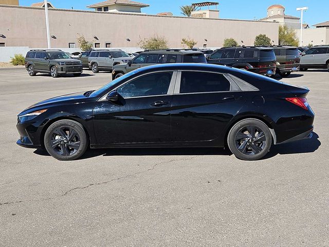 2022 Hyundai Elantra Hybrid Blue