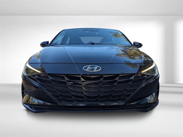 2022 Hyundai Elantra Hybrid Blue