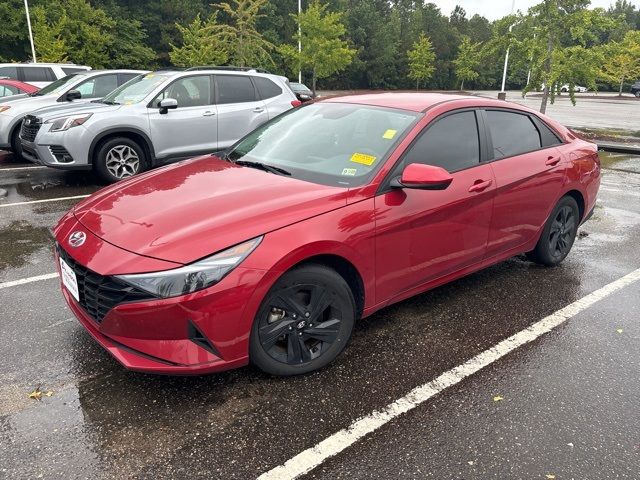 2022 Hyundai Elantra Hybrid Blue