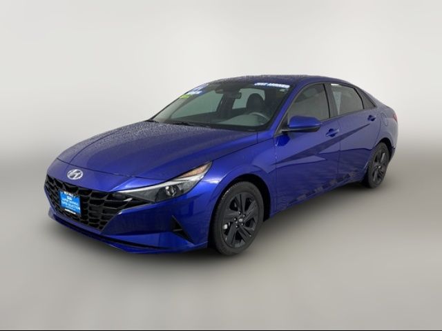 2022 Hyundai Elantra Hybrid Blue