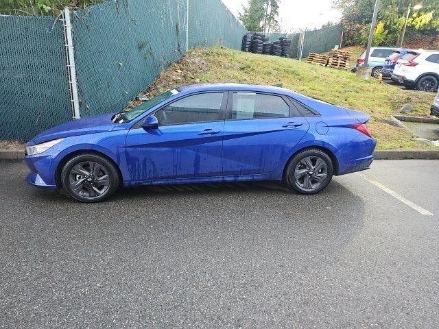 2022 Hyundai Elantra Hybrid Blue