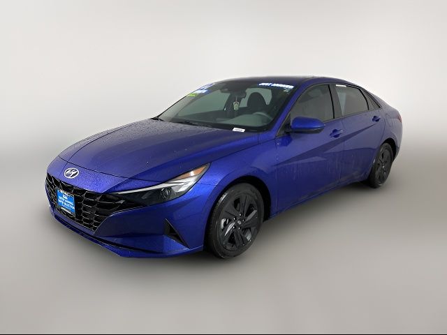 2022 Hyundai Elantra Hybrid Blue