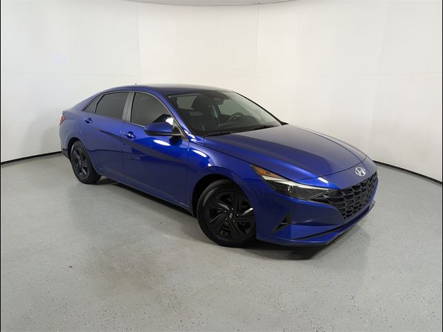 2022 Hyundai Elantra Hybrid Blue