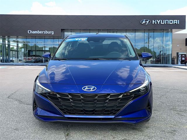 2022 Hyundai Elantra Hybrid Blue