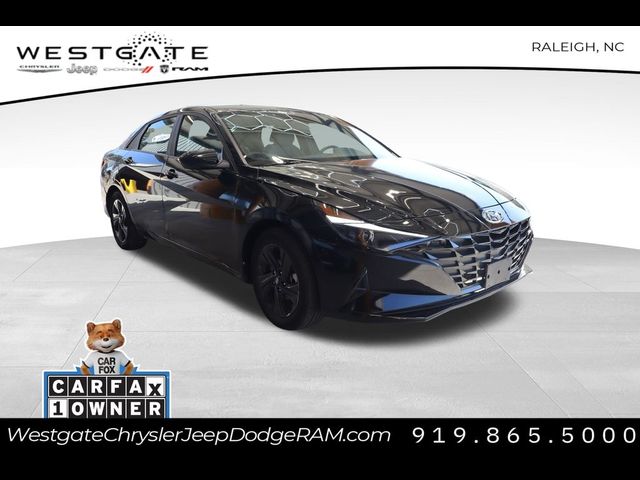 2022 Hyundai Elantra Hybrid Blue