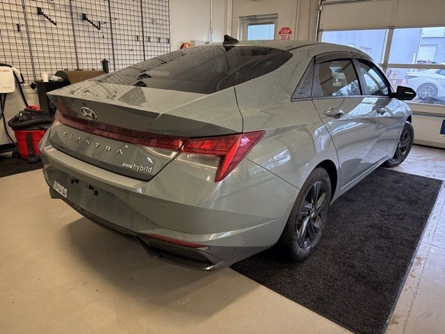 2022 Hyundai Elantra Hybrid Blue