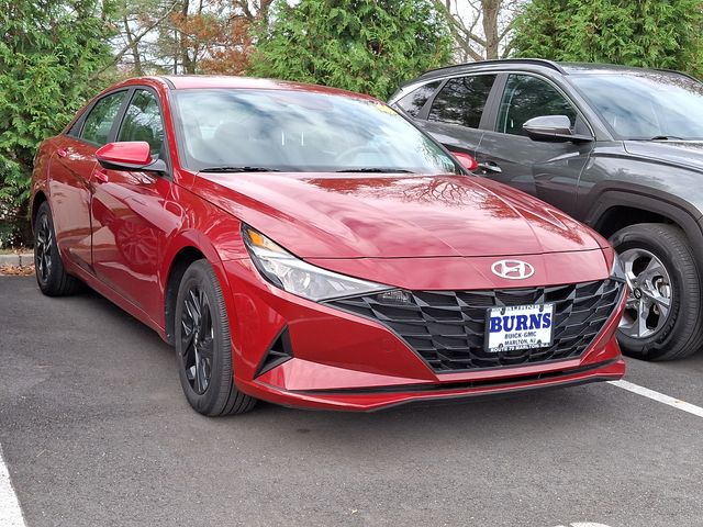 2022 Hyundai Elantra Hybrid Blue