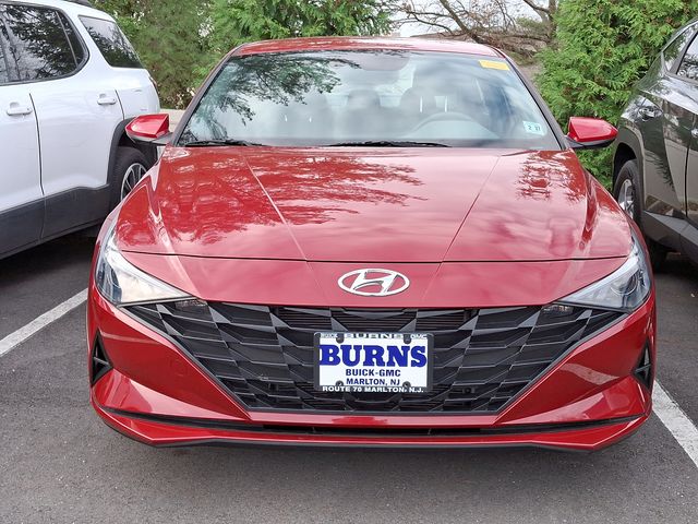 2022 Hyundai Elantra Hybrid Blue