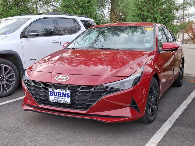 2022 Hyundai Elantra Hybrid Blue