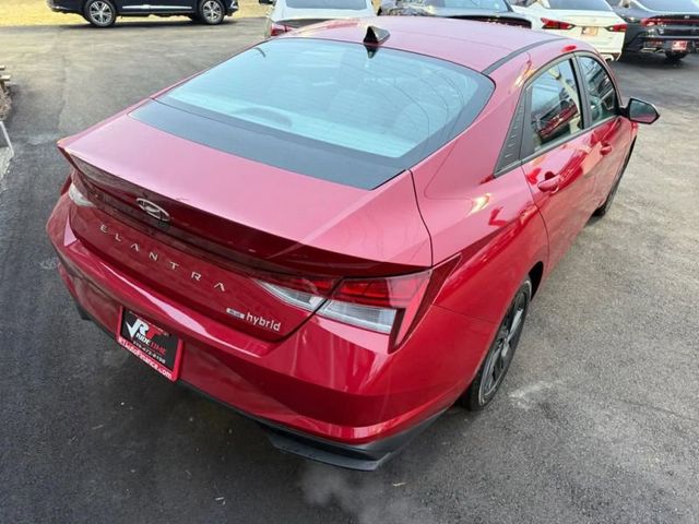 2022 Hyundai Elantra Hybrid Blue