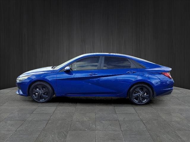 2022 Hyundai Elantra Hybrid Blue