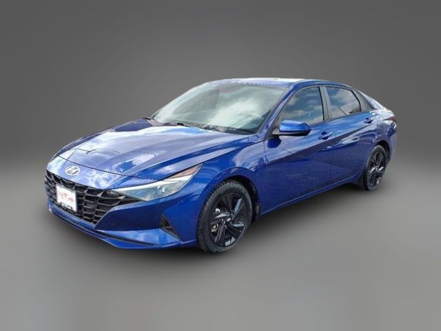 2022 Hyundai Elantra Hybrid Blue