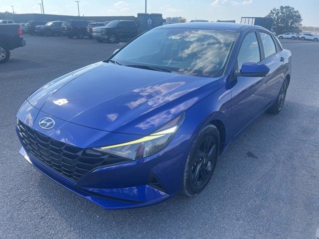 2022 Hyundai Elantra Hybrid Blue