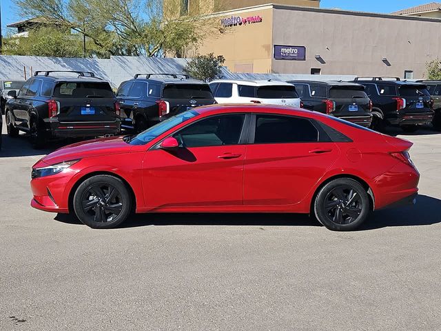 2022 Hyundai Elantra Hybrid Blue