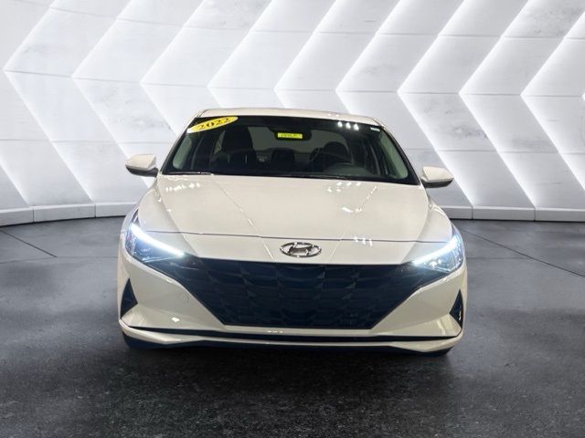 2022 Hyundai Elantra Hybrid Blue