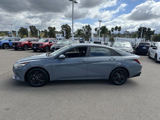 2022 Hyundai Elantra Hybrid Blue