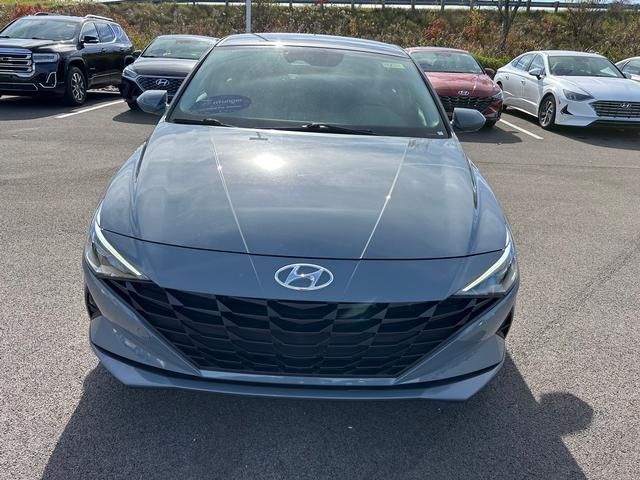 2022 Hyundai Elantra Hybrid Blue