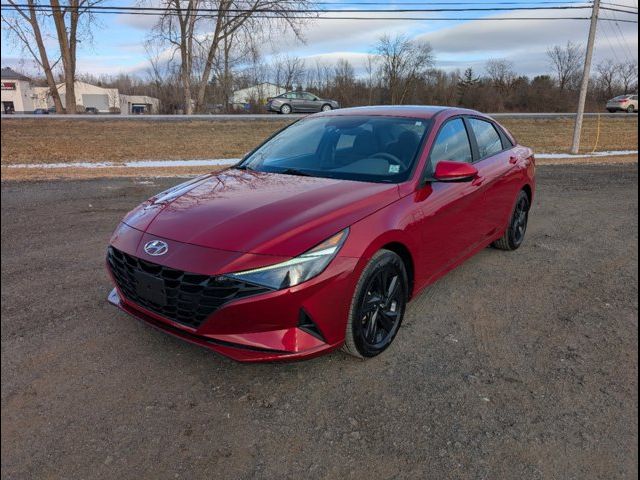 2022 Hyundai Elantra Hybrid Blue