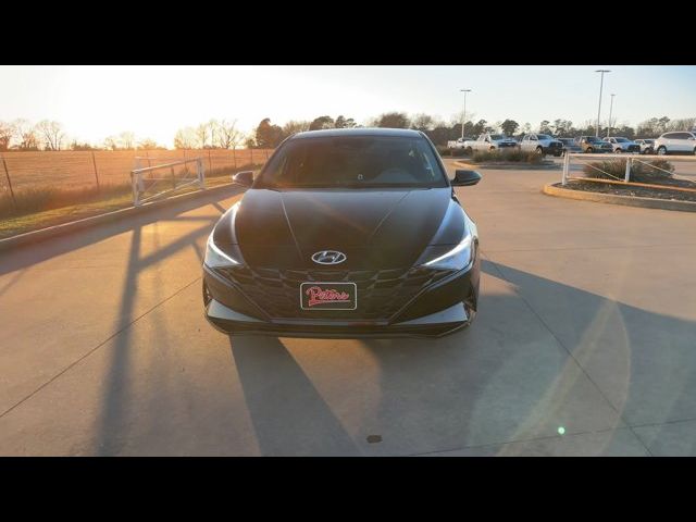 2022 Hyundai Elantra Hybrid Blue