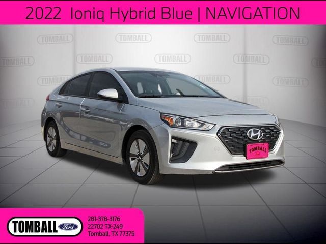 2022 Hyundai Ioniq Hybrid Blue