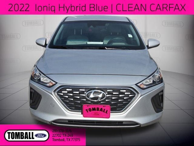 2022 Hyundai Ioniq Hybrid Blue