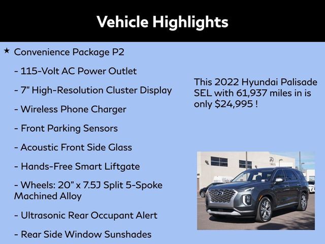 2022 Hyundai Palisade SEL