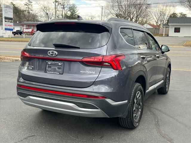 2022 Hyundai Santa Fe Hybrid Blue