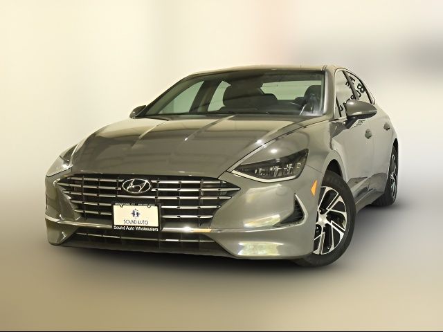 2022 Hyundai Sonata Hybrid Blue