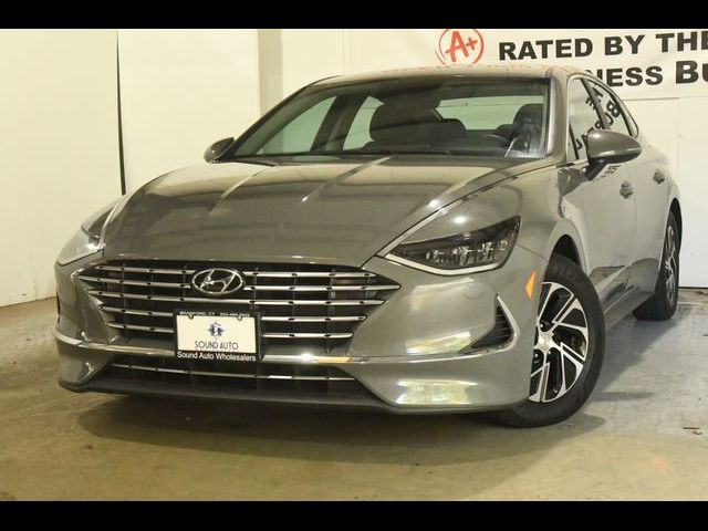 2022 Hyundai Sonata Hybrid Blue