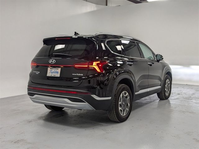 2022 Hyundai Santa Fe Hybrid Blue