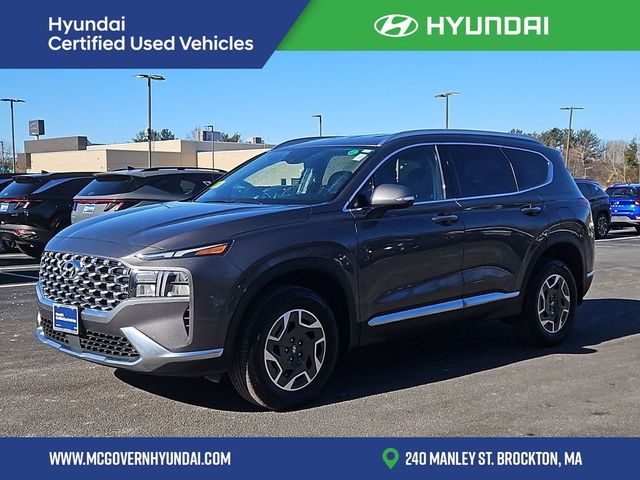 2022 Hyundai Santa Fe Hybrid Blue