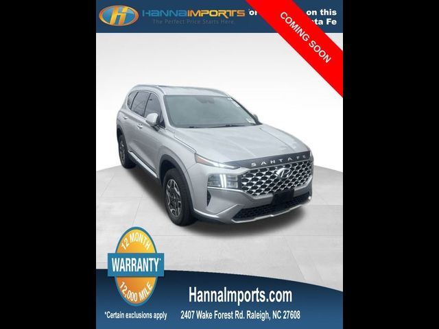 2022 Hyundai Santa Fe Hybrid Blue