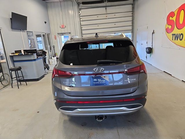 2022 Hyundai Santa Fe Hybrid Blue