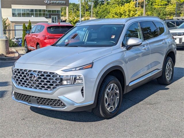 2022 Hyundai Santa Fe Hybrid Blue