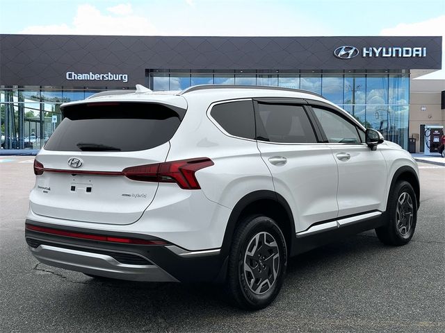 2022 Hyundai Santa Fe Hybrid Blue