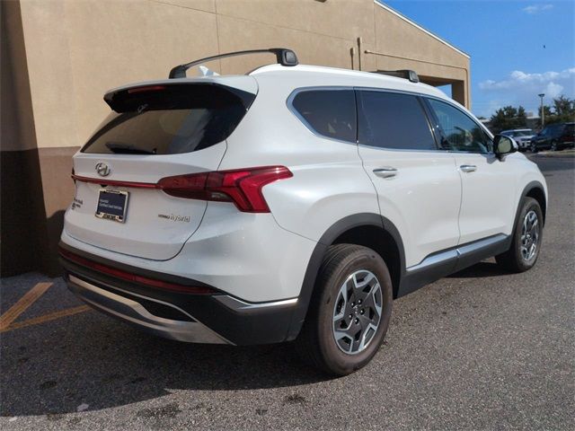 2022 Hyundai Santa Fe Hybrid Blue