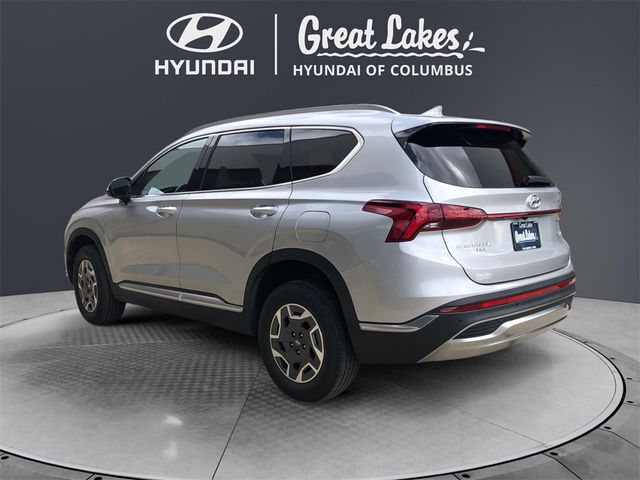 2022 Hyundai Santa Fe Hybrid Blue