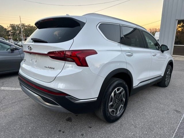 2022 Hyundai Santa Fe Hybrid Blue