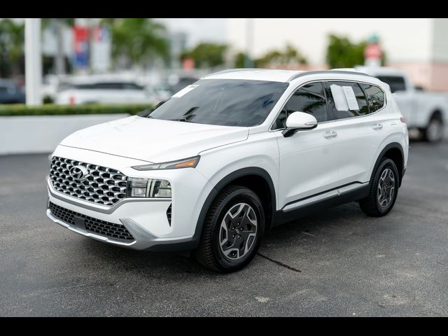 2022 Hyundai Santa Fe Hybrid Blue