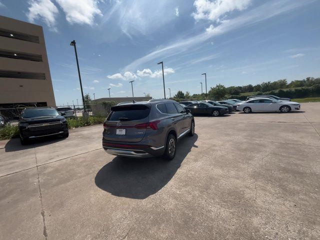 2022 Hyundai Santa Fe Hybrid Blue