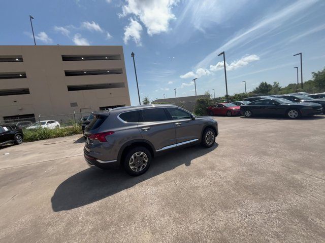 2022 Hyundai Santa Fe Hybrid Blue