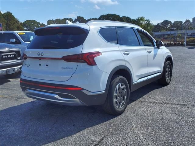 2022 Hyundai Santa Fe Hybrid Blue