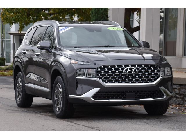 2022 Hyundai Santa Fe Hybrid Blue